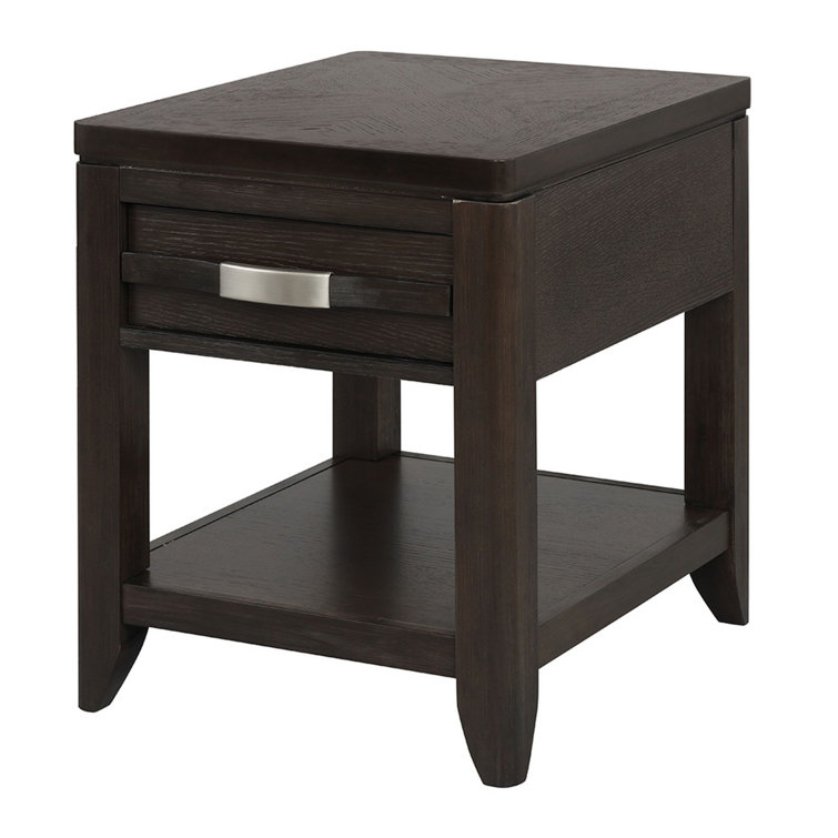 Latitude Run® 25'' Tall End Table with Storage Wayfair